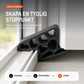 🛡️Secure Track Door Stop – säker dörrstopp, stötdämpande & minimalistisk design – perfekt för skjutdörrar, fönster och balkongdörrar ✨🏠