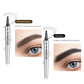 3D Vattentät Microblading Ögonbrynspenna - 4-Spets Design - Långvarig 36 Timmar