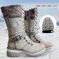 🎁Heta erbjudanden 49 % RABATT🔥Vattentäta knähöga snöstövlar för damer👢