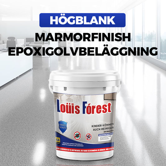 🔥Högblank Marmorfinish Epoxigolvbeläggning