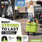 🧳 2‑i‑1 Hopfällbar Shoppingvagn – Stor Kapacitet & Slitstarkt Oxford-tyg – Perfekt för Matbutik, Marknad, Camping & Resor 🌿