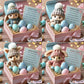 💖Påskpromotion🔥Handgjord Mini Bunny Hug Söt påskpresent🐇🎁