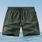 🔥50% RABATT NU!🔥  Herrars elastiska sommarshorts – Andningsbara, dragkedjefickor & stretchig passform – Perfekta för sport, resa eller varma dagar – bekväma och praktiska ☀️