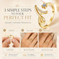 💍 50% RABATT! ✨ Justerbar Glittrande Initialring för Kvinnor – Välj Din Egen A–Z – Perfekt Som Present & Personlig Accessoar 🌸