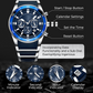 🔥 50% RABATT ⌚💎 Lyxig multifunktionell kvartsarmbandsur för herrar ✨ Elegant design, premiumkänsla & imponerande detaljarbete