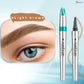 3D Vattentät Microblading Ögonbrynspenna - 4-Spets Design - Långvarig 36 Timmar