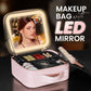 💄 50 % RABATT NU! ✨ Bärbar sminkväska med LED-spegel – naturligt dagsljus, justerbara fack & lång batteritid – felfri sminkning var du än är 💖