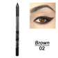 14-delars Vattenfast Gel-Eyeliner Set - Metallisk & Pärlemorskimrande Finish - Långvarig Smetfri Formula
