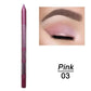 14-delars Vattenfast Gel-Eyeliner Set - Metallisk & Pärlemorskimrande Finish - Långvarig Smetfri Formula