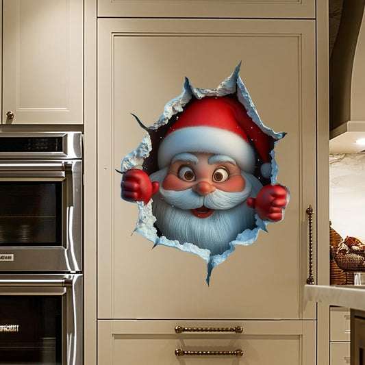 🎄Julrea 50 % rabatt🎅Kreativa julklistermärken för väggar
