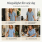 👗 50% RABATT NU! 👖 Ljus Denim Midiklänning med Fickor – Avslappnad & Bekväm – Perfekt för Vardagen 🌸