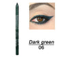 14-delars Vattenfast Gel-Eyeliner Set - Metallisk & Pärlemorskimrande Finish - Långvarig Smetfri Formula