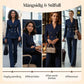 👔50% RABATT👩‍💼Dubbelknäppt kritstrecksrandig kavaj för damer – Skräddarsydd passform, elegant affärsoutfit och premiumtyg för självförtroende✨