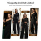 Elegant jumpsuit med én skulder for kvinner