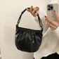 ⏰Endast nu 50% rabatt!👜Avslappnad veckad väska i mjukt läder – Praktisk bucket-väska med stil💼Lätt, slitstark och perfekt för vardagsbruk!🌟