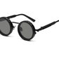 🕶️ 50 % RABATT NU! 🌞 Justerbara polariserade runda solglasögon – UV400-skydd, lätta och reptåliga ✨