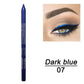 14-delars Vattenfast Gel-Eyeliner Set - Metallisk & Pärlemorskimrande Finish - Långvarig Smetfri Formula