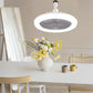 🎁Hot Rea 40% RABATT⏳Pousbo® 2-i-1 LED-fläktlampa för aromaterapi