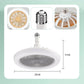 🎁Hot Rea 40% RABATT⏳Pousbo® 2-i-1 LED-fläktlampa för aromaterapi