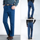 🔥Säsongskampanj 50% OFF🔥Jeans med hög midja och rak skärning för män