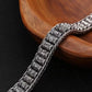 Tibetanskt Bönehjulsarmband - 925 Sterling Silver - Magnetiskt Spänne - Lyckosymbol