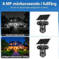 📢📢 51 % RABATT!!! ⏰ Utomhus-Wi-Fi-övervakningskamera 6K 9 MP | 10x zoom, 3 objektiv, 360° PTZ | Vattentät enligt IP66, färgseende i mörker, tvåvägskommunikation, rörelsespårning