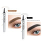 3D Vattentät Microblading Ögonbrynspenna - 4-Spets Design - Långvarig 36 Timmar