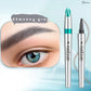 3D Vattentät Microblading Ögonbrynspenna - 4-Spets Design - Långvarig 36 Timmar