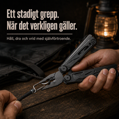 📢📢50% RABATT!! ⏰Portabel hopfällbar multitång med fodral