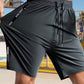 🔥50% RABATT NU!🔥  Herrars elastiska sommarshorts – Andningsbara, dragkedjefickor & stretchig passform – Perfekta för sport, resa eller varma dagar – bekväma och praktiska ☀️