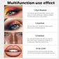 14-delars Vattenfast Gel-Eyeliner Set - Metallisk & Pärlemorskimrande Finish - Långvarig Smetfri Formula
