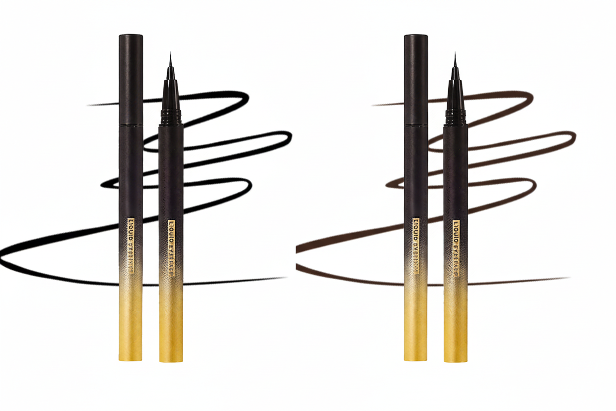 Kombinerad eyeliner-bild