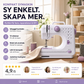 Multifunktionell symaskin med overlockstygn