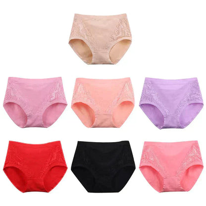 🌿2025 Plus Size High Waist läckagesäkra bomullstrosor