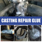 Högtemperaturbeständigt reparationslim för metallgjutning