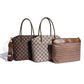 🌹Gåva till kvinnor🎁Mångsidig tryckt Crossbody Tote Bag Set