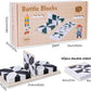 Houten blokken puzzel tafelspellen