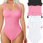 ✨Ärmlösa figursydda bodysuits med magkontroll