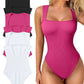 ✨Ärmlösa figursydda bodysuits med magkontroll