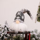 🎅Fira jul💯Ansiktslös jultomte docka ljus hängande prydnad