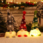 🎅Fira jul💯Ansiktslös jultomte docka ljus hängande prydnad