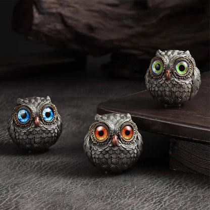 🦉Lucky Owl Guardian - Den vise väktaren av filt