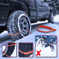 🚗Kampanj 2026 – 50 % rabatt!❄️🌨️ Universella återanvändbara snökedjor i nylon – säker vinterkörning✨Sand, snö och lera✨