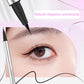 💖2-i-1 Vattentät Eyeliner & Nedre Ögonfrans Stämpelset med Individuell Flytande Eyeliner