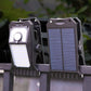 Installationsfri Solcellslampa med Clip - 45 LED - Rörelsesensor - IP65 Vattentät