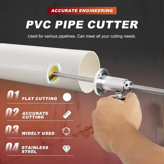 🔥PVC-rörskärare med skärhjul🔧