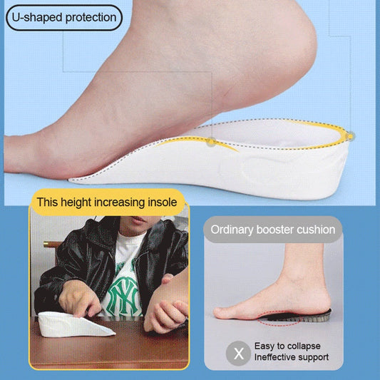 👟Silicone Anti-Slip Height-Increasing Insoles