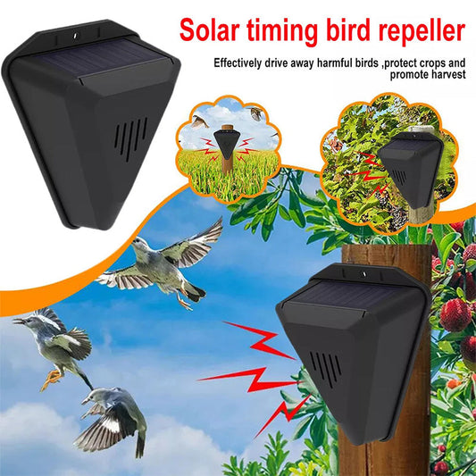 ⏳50% rabatt under en begränsad tid🎁Vattentät Sol Utomhus Fågelrepeller