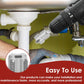 🔧 Gängverktyg för PVC-rör | För invändiga och utvändiga gängor ⚙️ | Professionellt kit 🛠️