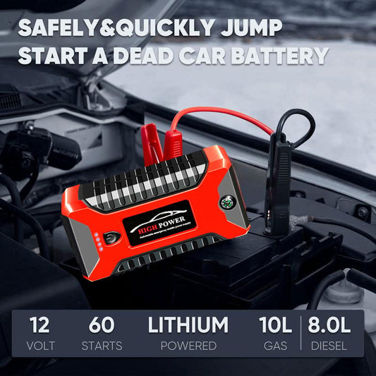 🎁Jump Starter 300A Peak Jump Starter batteripaket